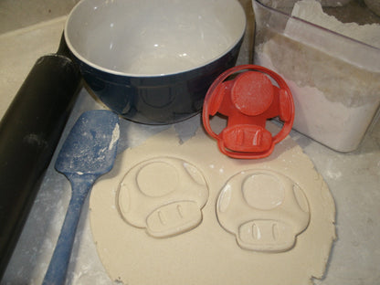 Super Mario Mushroom Toad Nintendo Video Game Cookie Cutter Made In USA PR556
