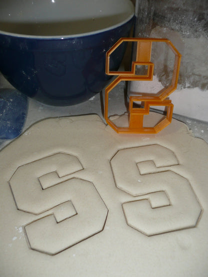 Syracuse University S Logo Sports Athletics Cookie Cutter Made In USA PR2447