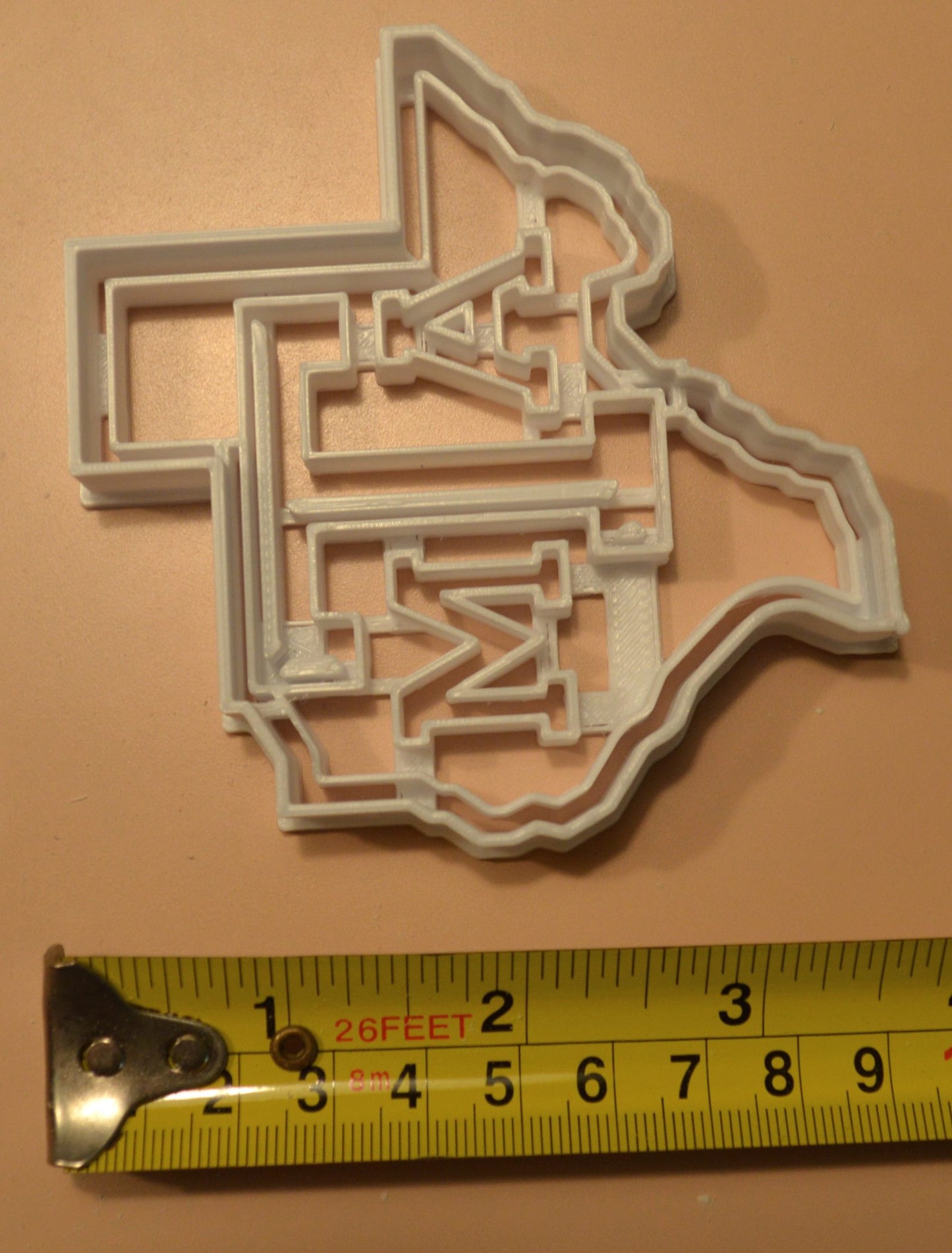 Texas A&M Imprint In State Shape Cookie Cutter Made In USA PR2633