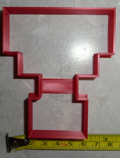 Texas Tech University Red Raiders T Logo Sports Cookie Cutter Made In USA PR2654