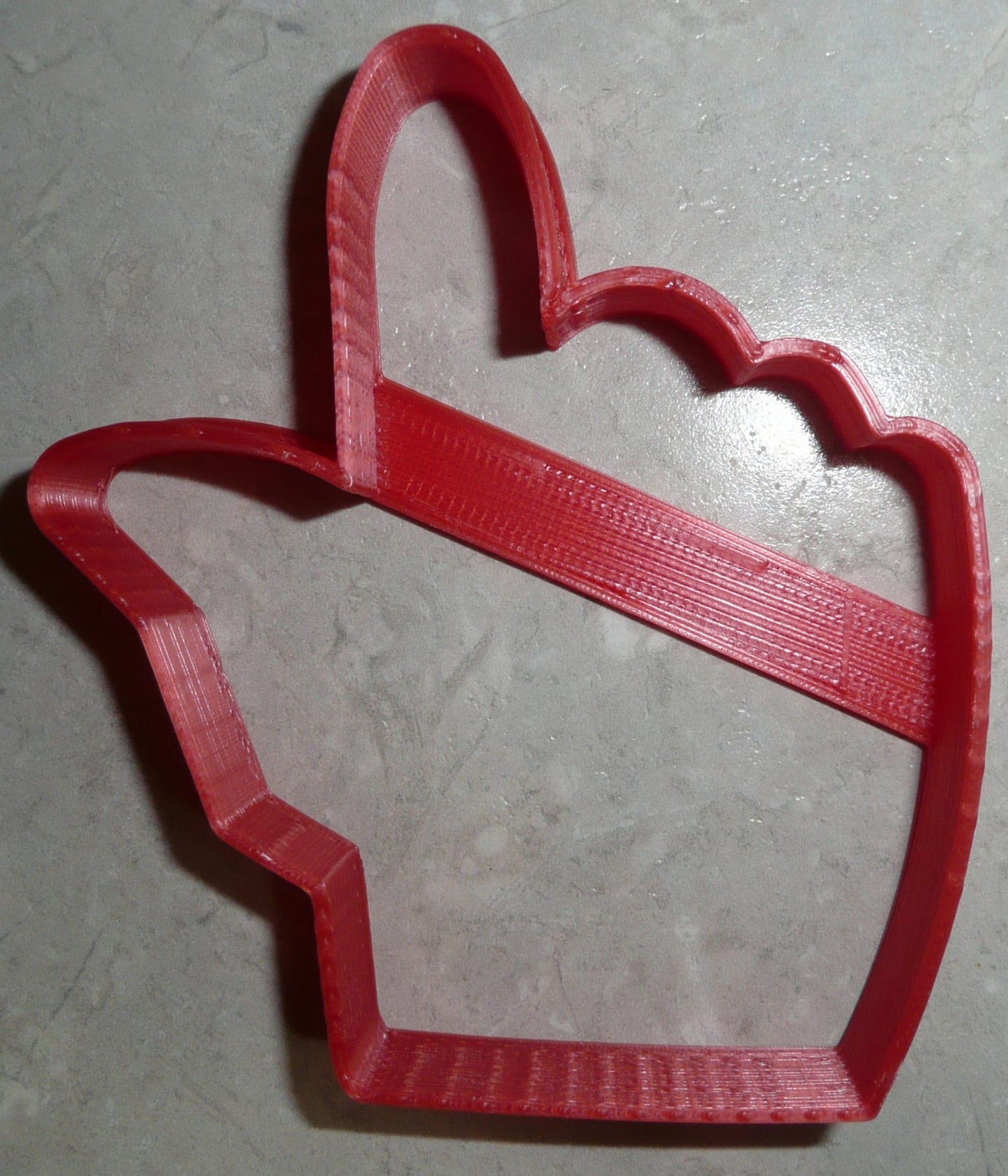 Guns Up Hand Slogan Texas Tech University Cookie Cutter Made In USA PR2655