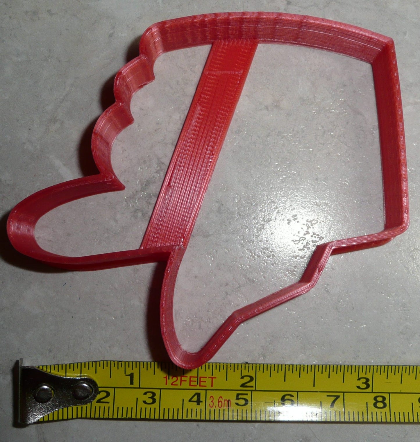 Guns Up Hand Slogan Texas Tech University Cookie Cutter Made In USA PR2655