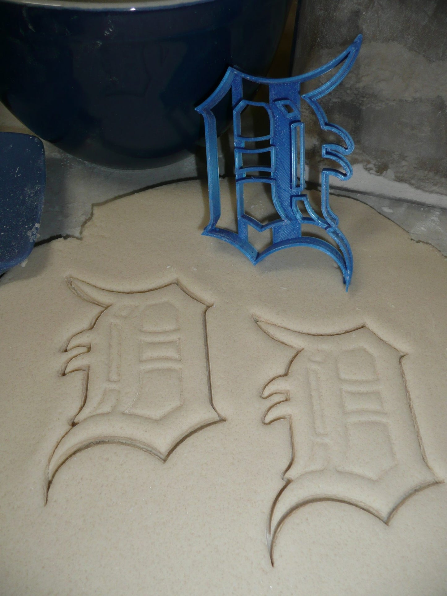 Detroit Tigers D Baseball Logo Sports Cookie Cutter Made In USA PR2570