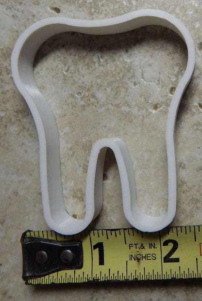Tooth Outline Dental Dentist Molar Cookie Cutter Made In USA PR2147
