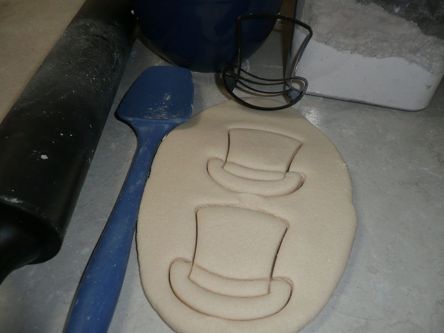 Top Hat Groom Wedding Magician Snowman Cookie Cutter Made In USA PR2503