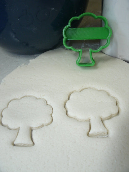 Tree Leaves Nature Forest Outline Cookie Cutter Made In USA PR765
