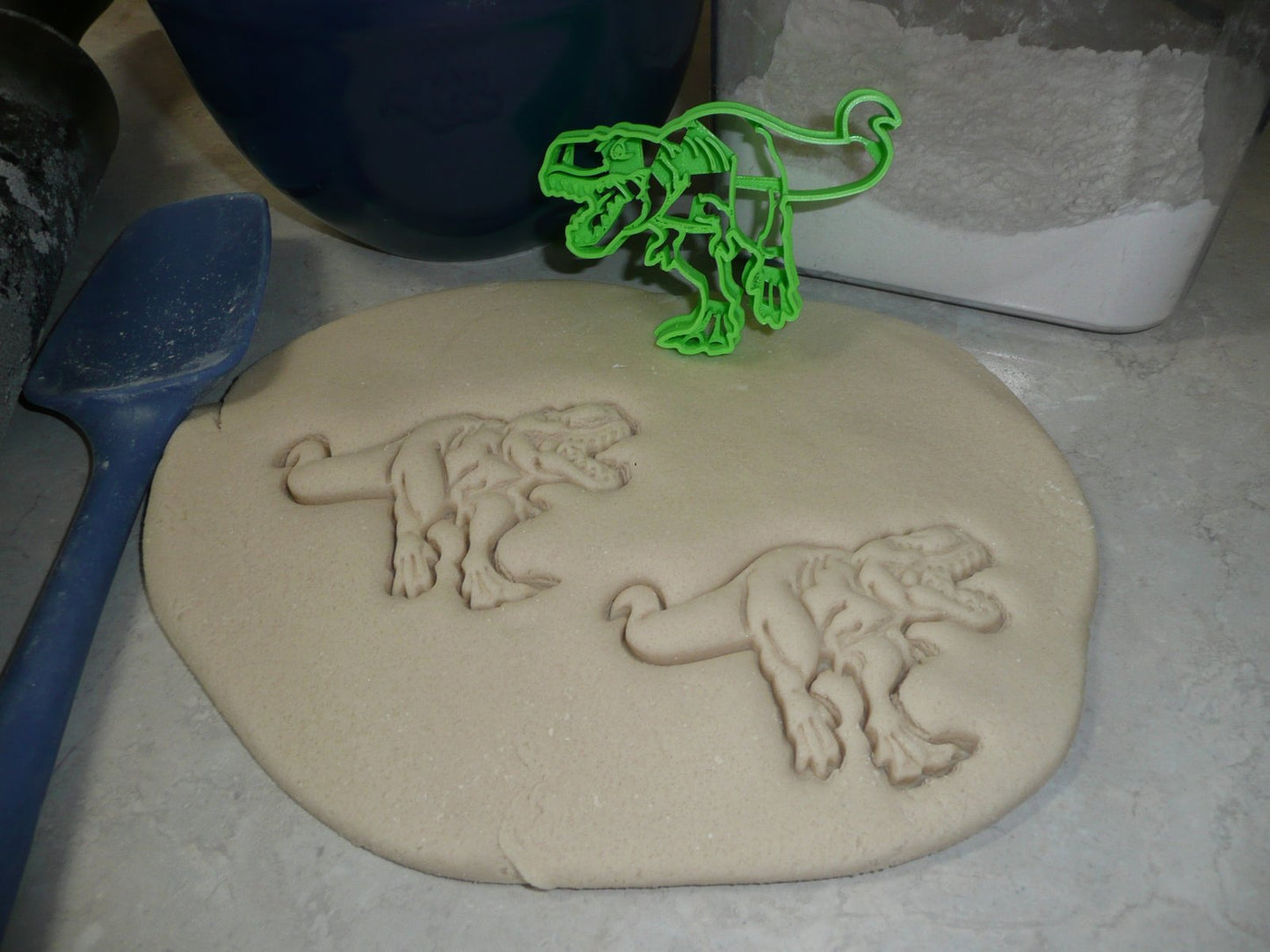 T Rex Tyrannosaurus Rex Dino Jurassic Animal Cookie Cutter Made In USA PR2354