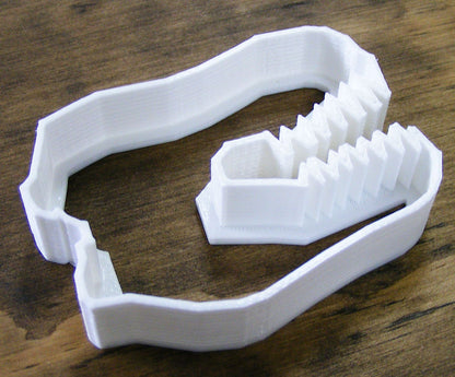 6x T-Rex Dinosaur Fondant Cutter Cupcake Topper 1.75 IN USA FD92