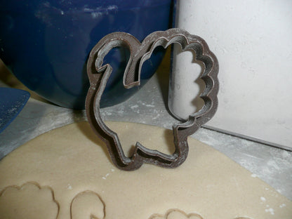 Turkey Wild Fowl Bird Thanksgiving Holiday Cookie Cutter Made In USA PR2094