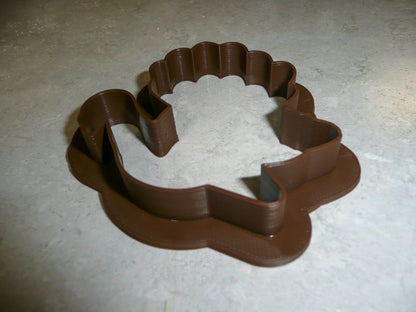 Turkey Wild Fowl Bird Thanksgiving Holiday Cookie Cutter Made In USA PR2094