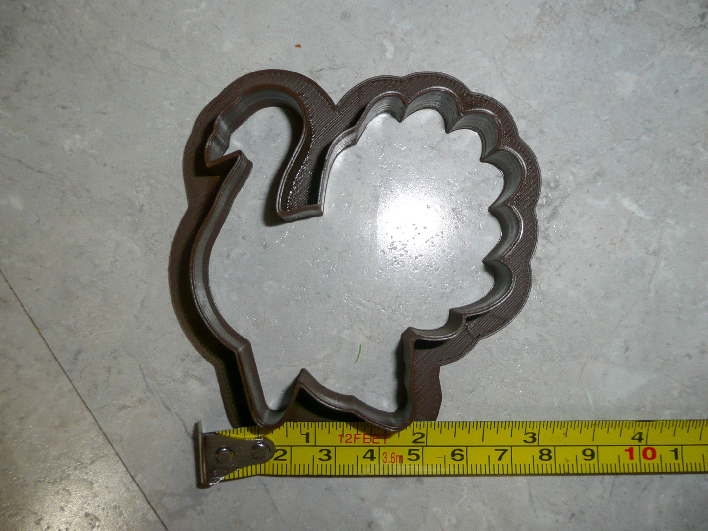 Turkey Wild Fowl Bird Thanksgiving Holiday Cookie Cutter Made In USA PR2094
