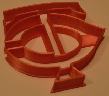 Minnesota Twins TC Letters Baseball Sports Cookie Cutter Made In USA PR2571