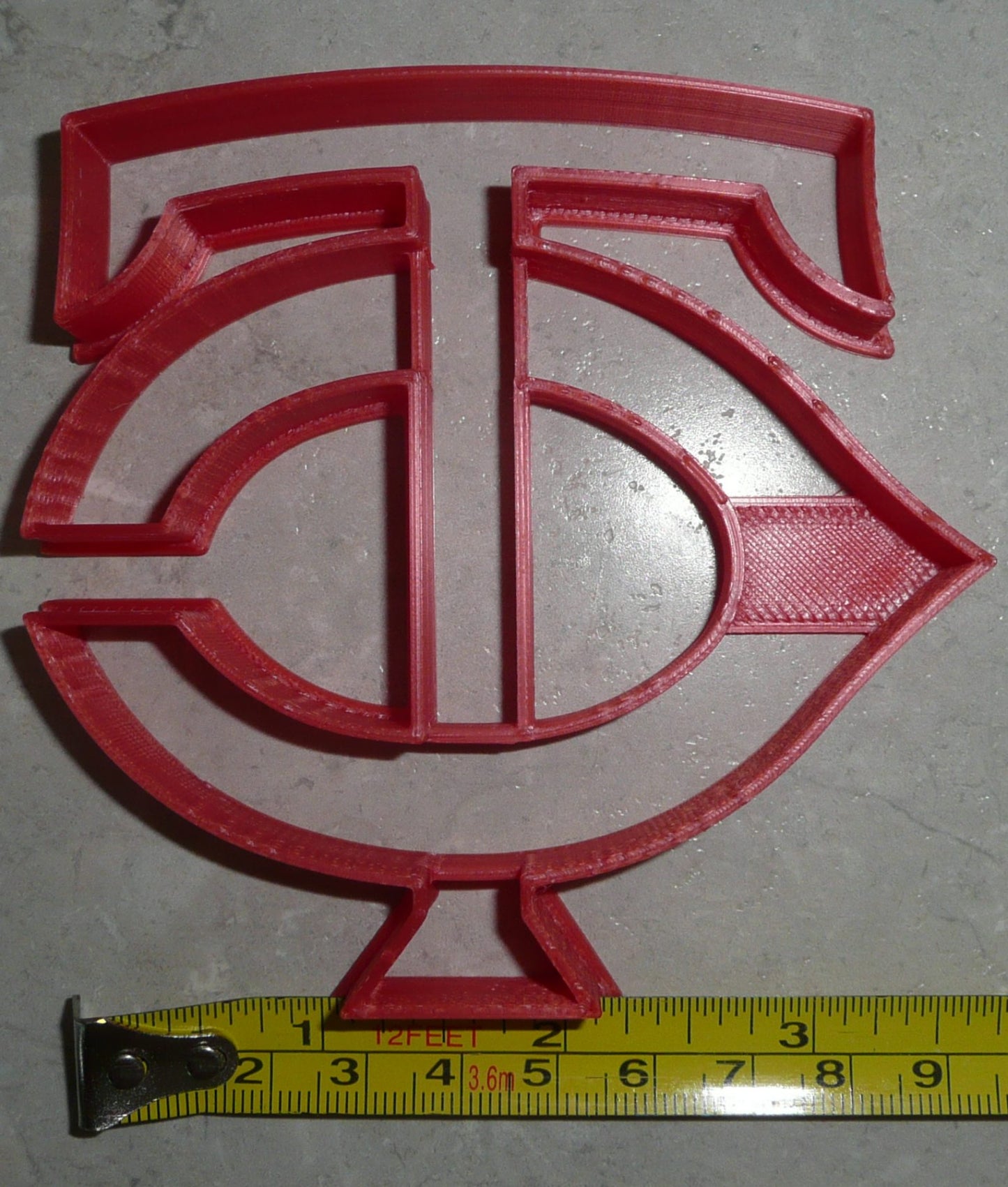 Minnesota Twins TC Letters Baseball Sports Cookie Cutter Made In USA PR2571