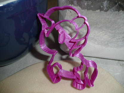 Unicorn Full Body Spiraling Horn Cookie Cutter Made In USA PR2382