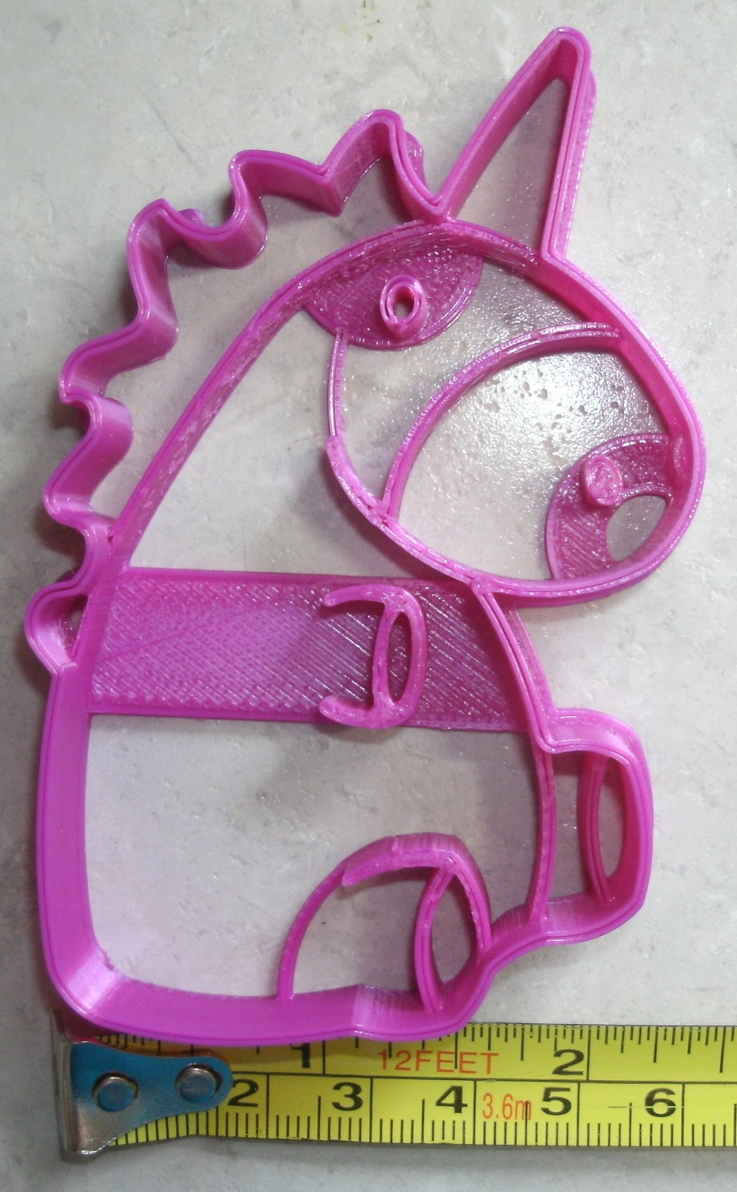 Unicorn Stuffed Animal Mythical Creature Cookie Cutter Made In USA PR2356