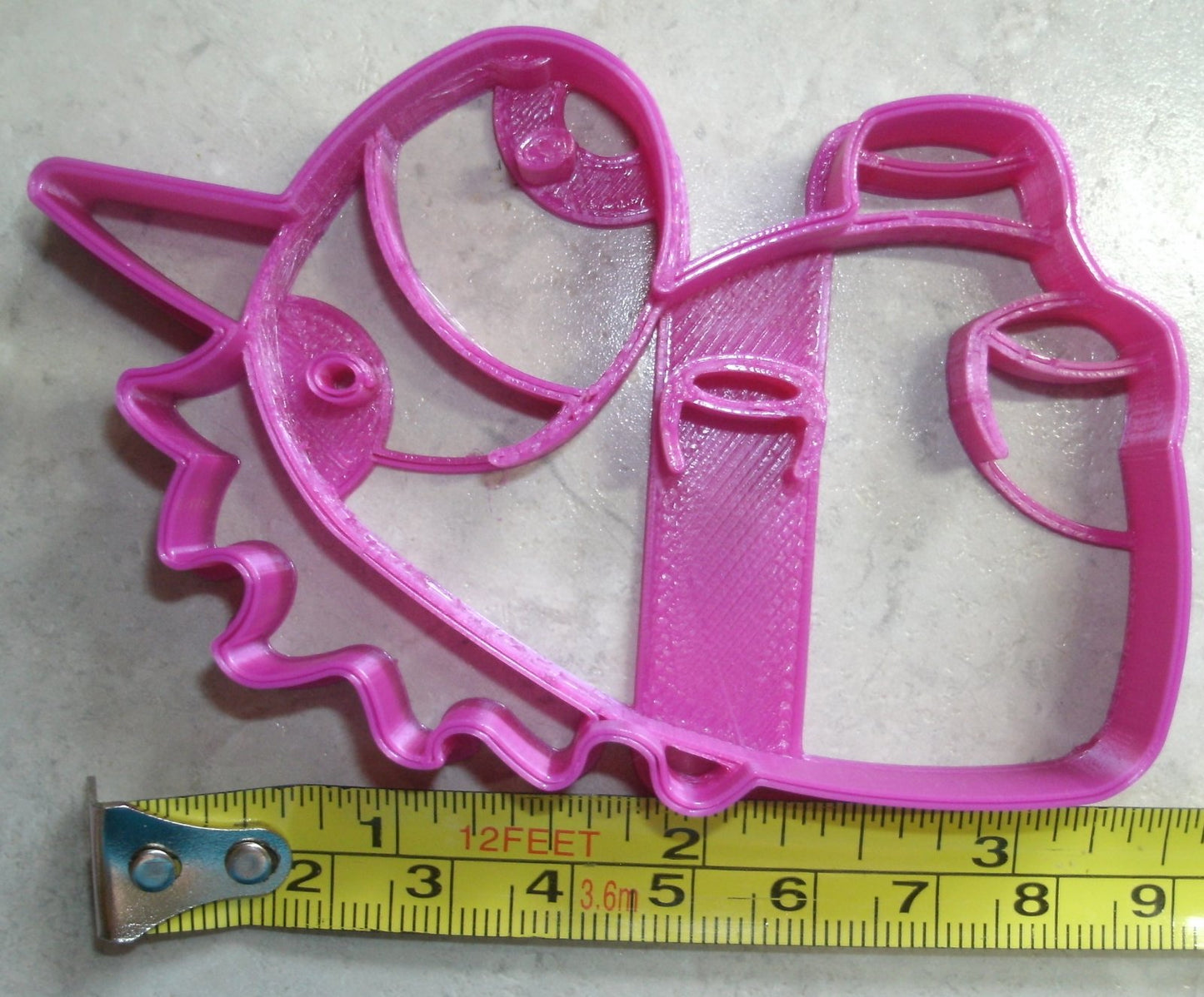 Unicorn Stuffed Animal Mythical Creature Cookie Cutter Made In USA PR2356