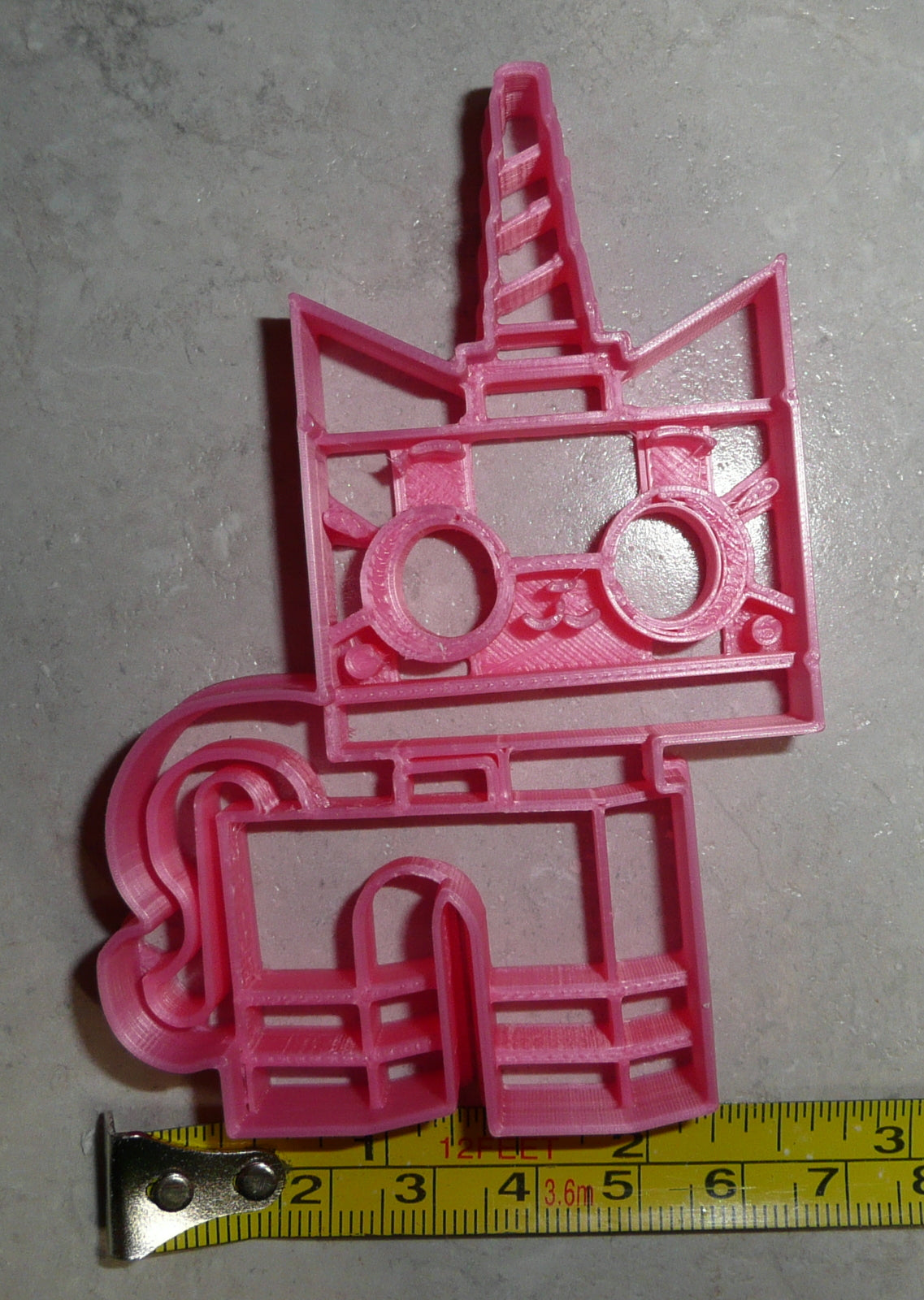 Unikitty Cat Unicorn Lego Cartoon Character Cookie Cutter Made In USA PR2530