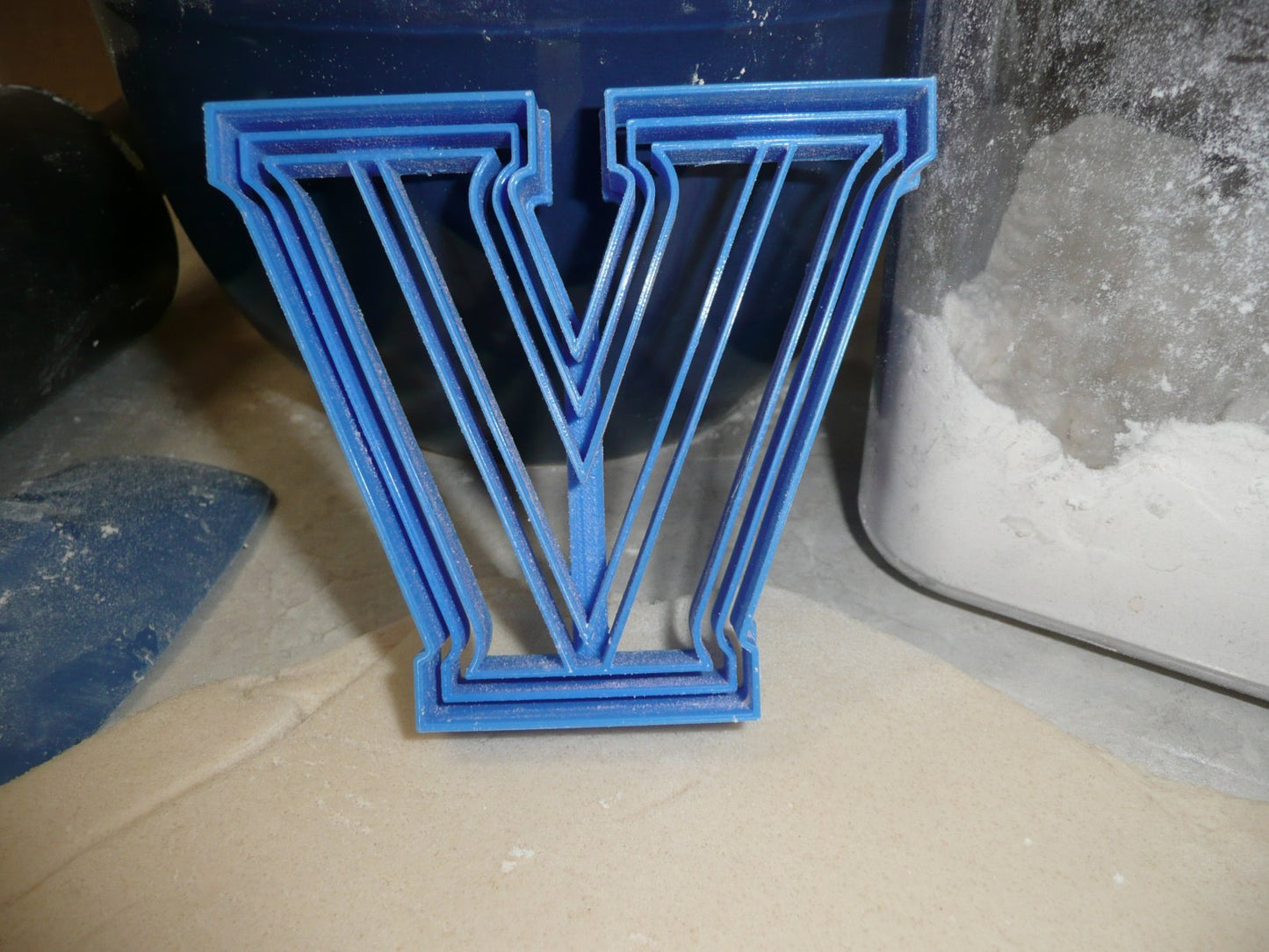 Villanova University Wildcats V Logo Sports Cookie Cutter Made In USA PR2448