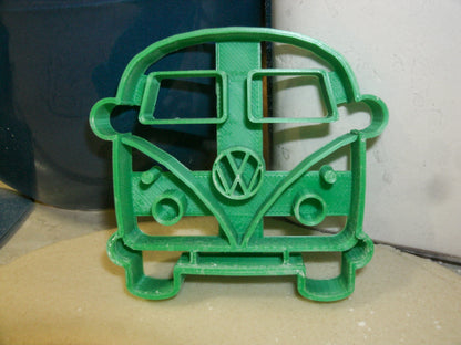 VW Style Van Bus Microbus Front View Vintage Cookie Cutter Made In USA PR2161