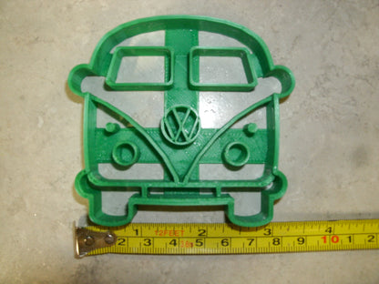 VW Style Van Bus Microbus Front View Vintage Cookie Cutter Made In USA PR2161