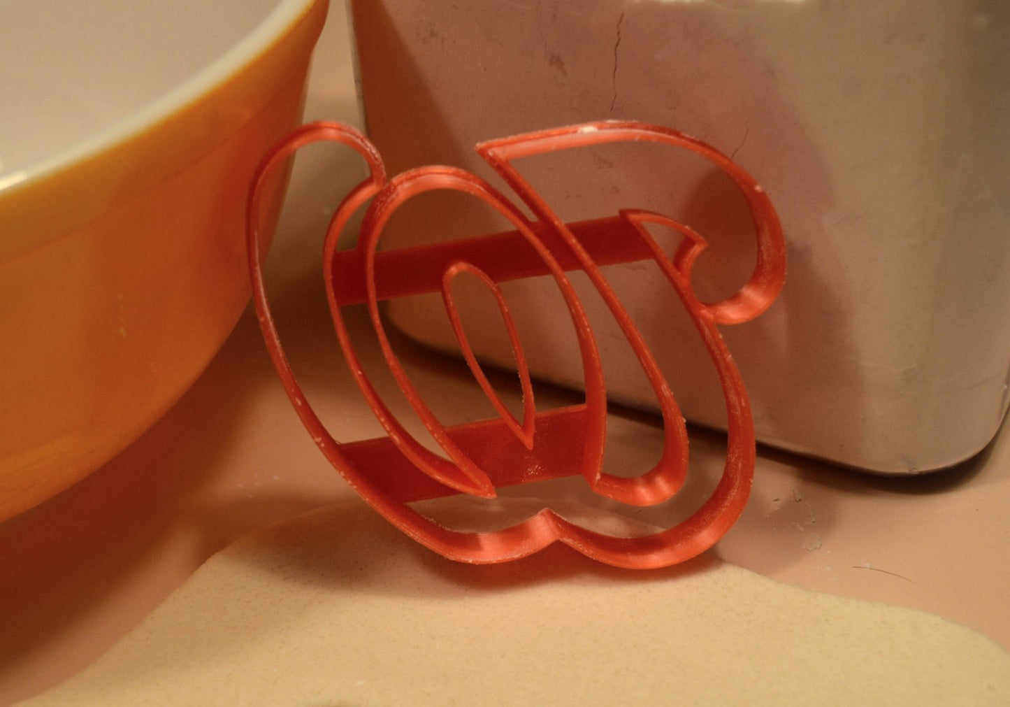 Washington Nationals W Letter Baseball Cookie Cutter Made In USA PR2579