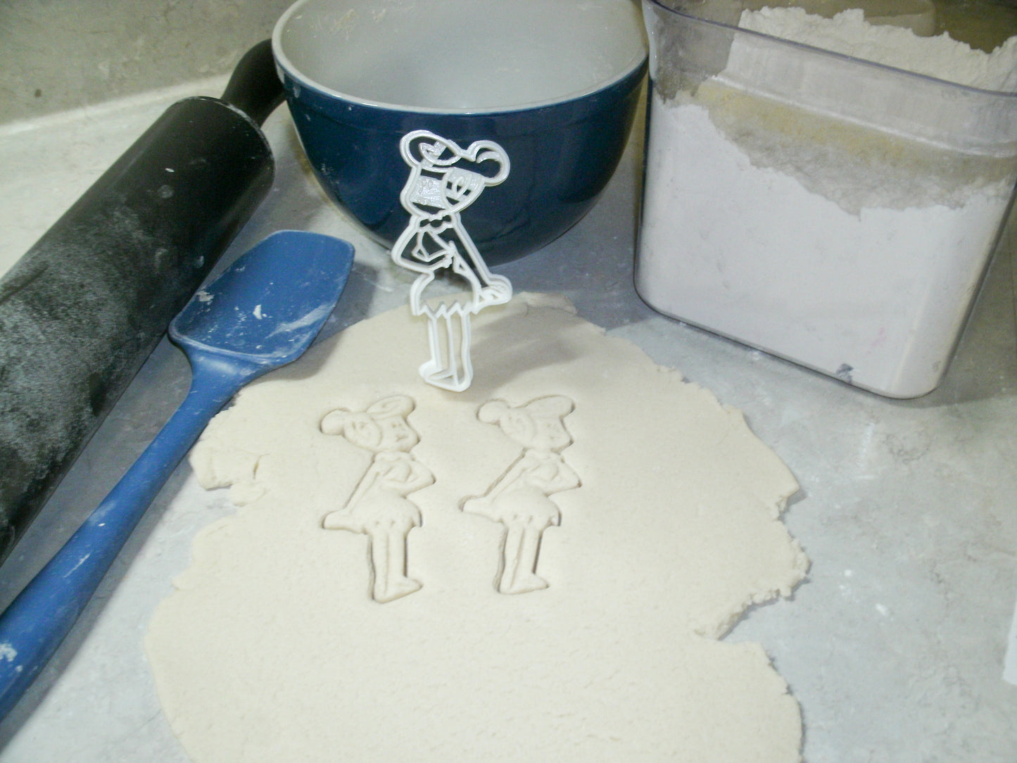 Wilma Flintstone Cartoon Character Cookie Cutter Made In USA PR2256