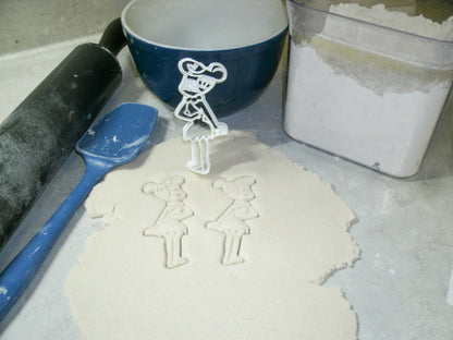 Wilma Flintstone Cartoon Character Cookie Cutter Made In USA PR2256