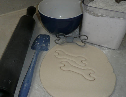 Open End Wrench Hand Tool Fathers Day Cookie Cutter Made In USA PR2706