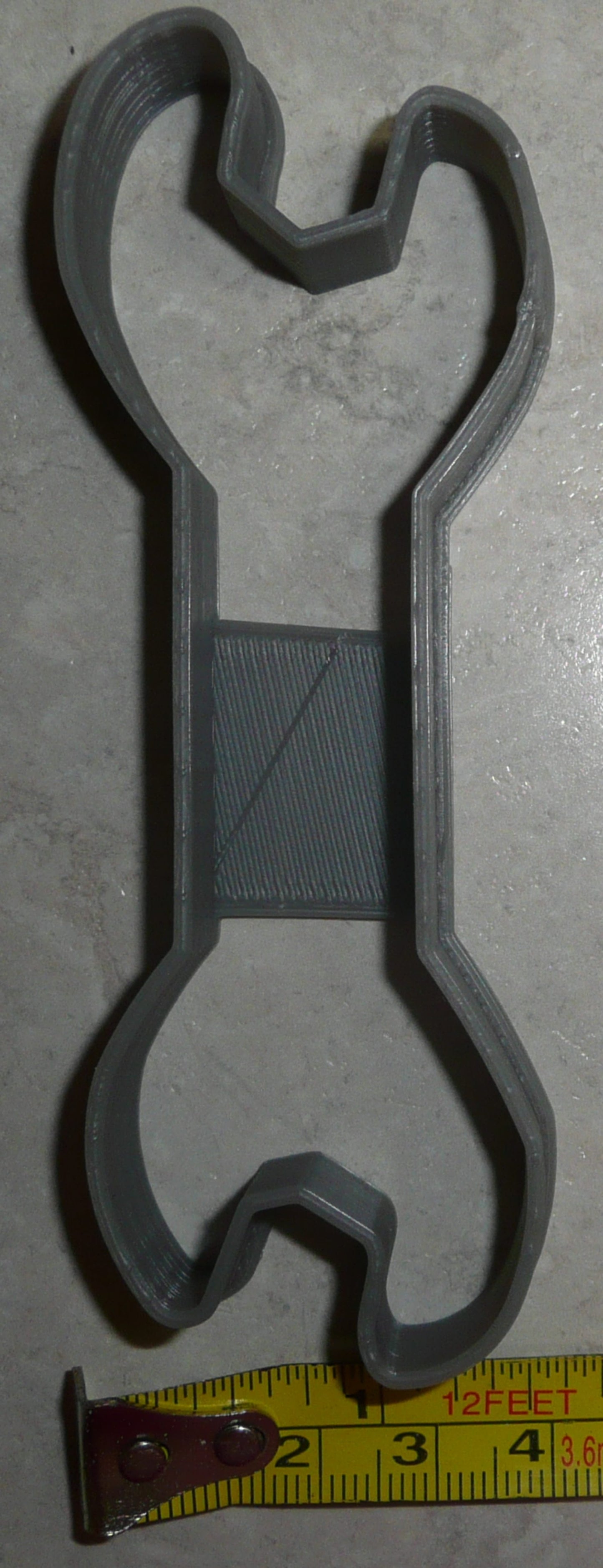 Open End Wrench Hand Tool Fathers Day Cookie Cutter Made In USA PR2706