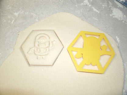 Despicable Me Minion Character Cookie Cutter Made In USA PR431