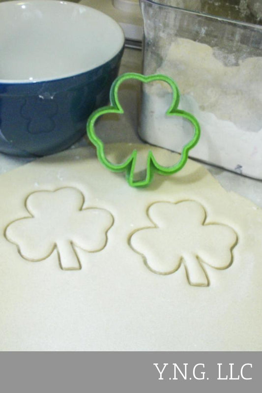 Shamrock Saint Patricks Day St Pattys Irish Cookie Cutter Made in USA PR197