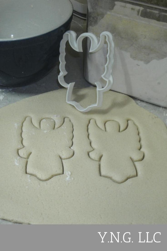 Angel Religious Spiritual Celestial Being Wings Cookie Cutter Made In USA PR887