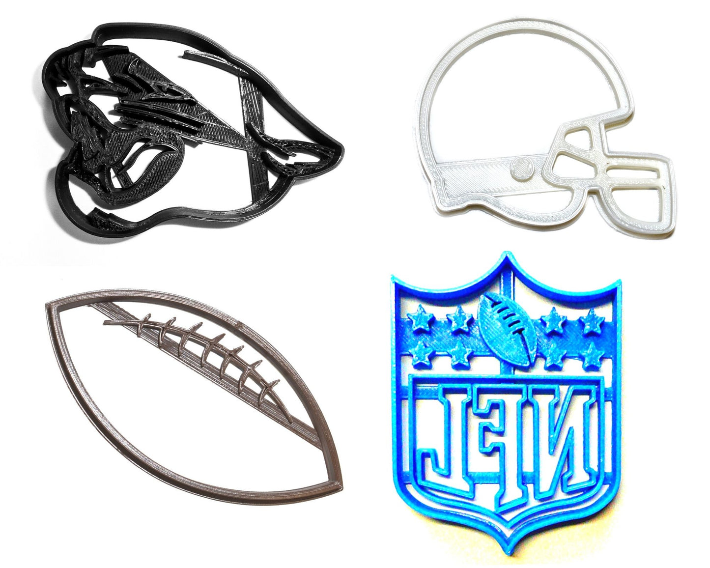 Jacksonville Jaguars NFL Football Logo Set Of 4 Cookie Cutters USA PR1148