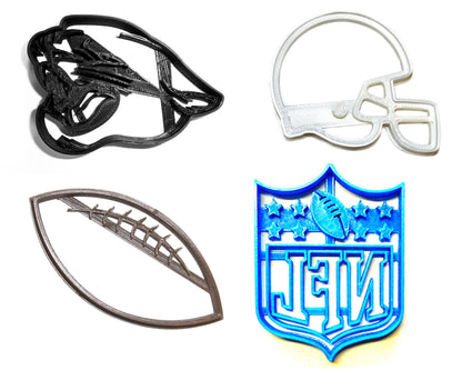 Jacksonville Jaguars NFL Football Logo Set Of 4 Cookie Cutters USA PR1148