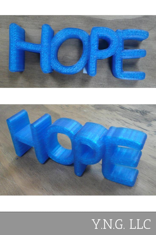 Hope Sign Inspirational Quote Saying Home Decor Display Made In USA PR171