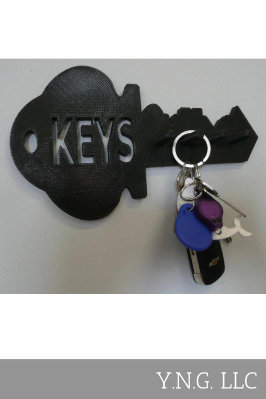 Key Home Decor With 4 Hooks Keys Holder Hanger 3D Printed Made in the USA PR240