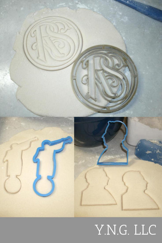 Mormon LDS Latter Day Saints Joseph Smith Set Of 3 Cookie Cutters USA PR1024