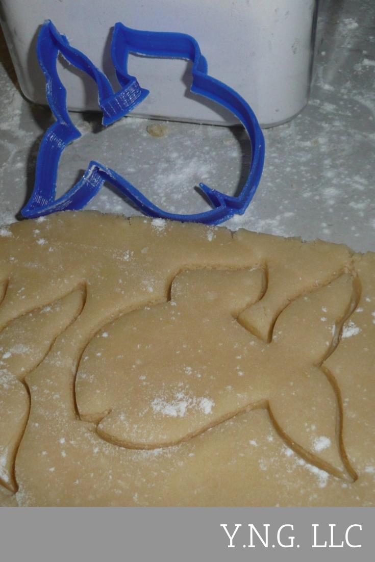 Fish Cartoon Cookie Cutter Baking Tool Special Occasion Made In USA PR289