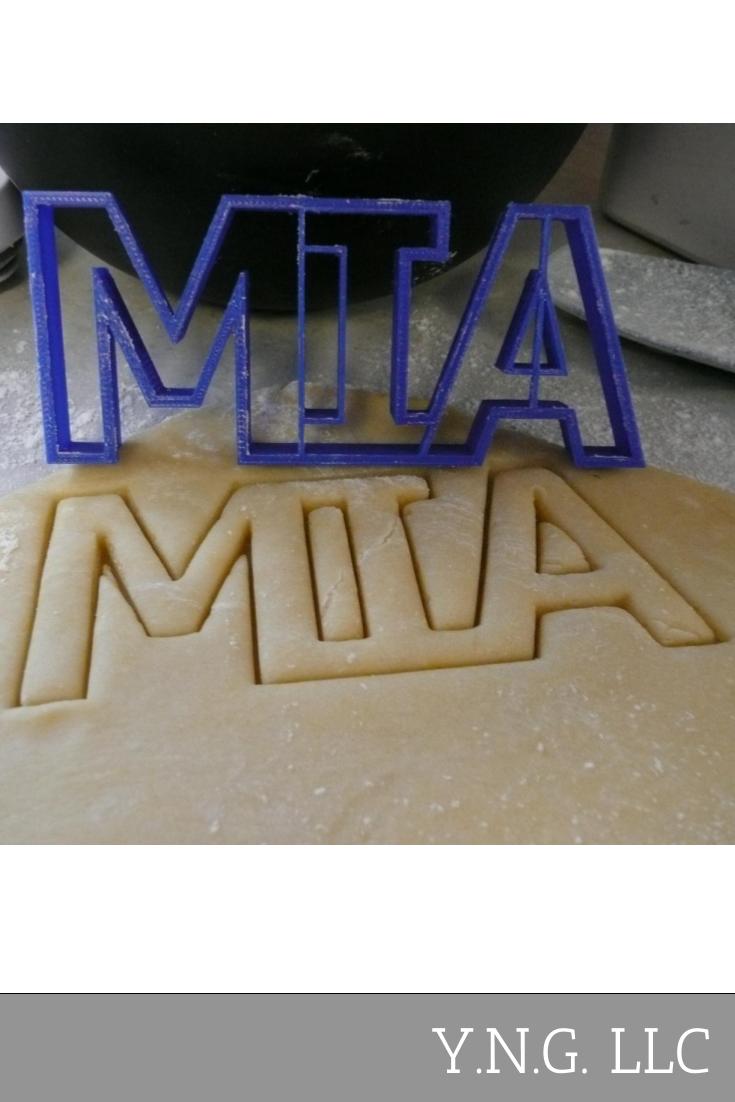 MIA Name Or POW Baking Cookie Cutter Made In USA PR421