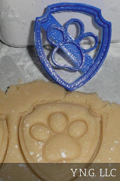 Ryder Badge Logo Paw Patrol Special Occasion Cookie Cutter USA PR325