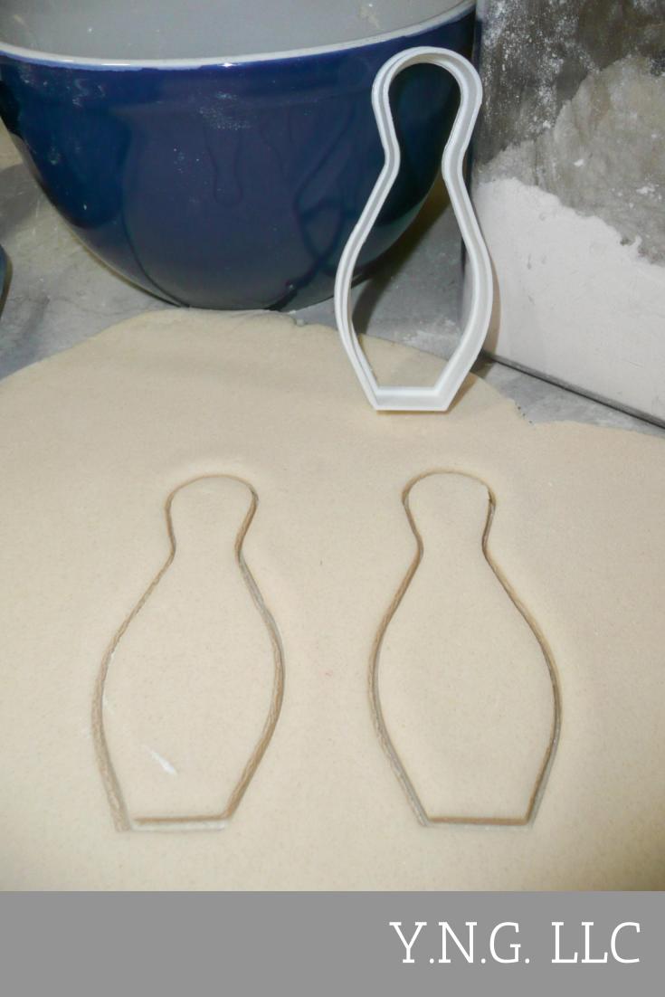 Bowling Pin Sport Bowl Special Occasion Cookie Cutter Made in USA PR256