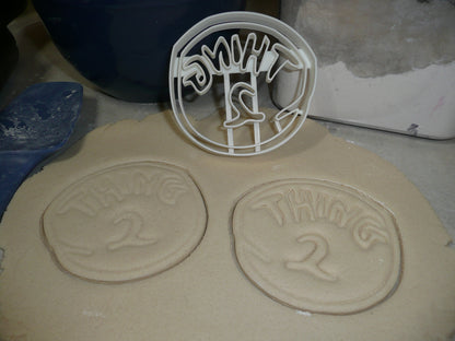 Thing 2 Dr Seuss Cat In The Hat Book Character Cookie Cutter USA PR2427