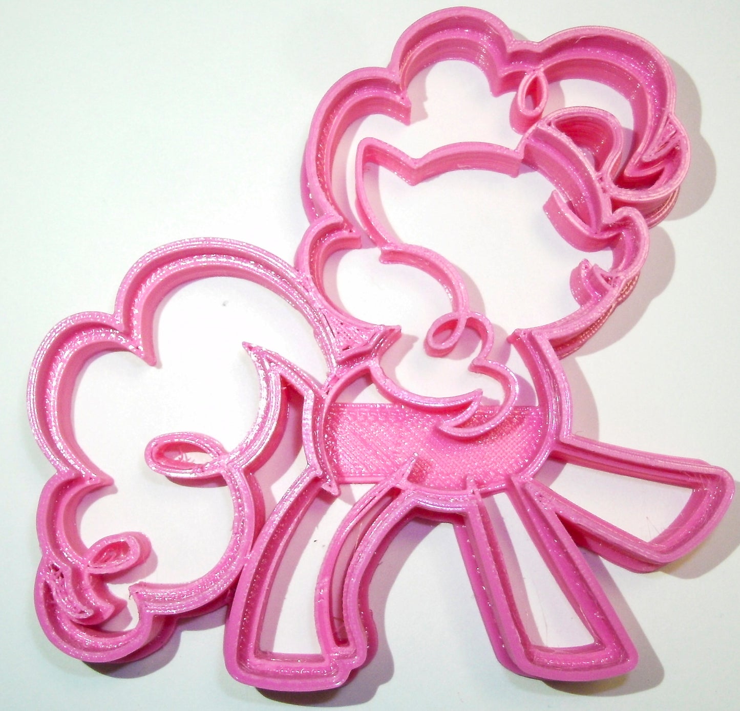 6x Pinkie Pie Fondant Cutter or Cupcake Topper Size 1.75" USA FD437
