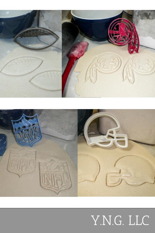 Washington Redskins NFL Football Logo Set Of 4 Cookie Cutters USA PR1139