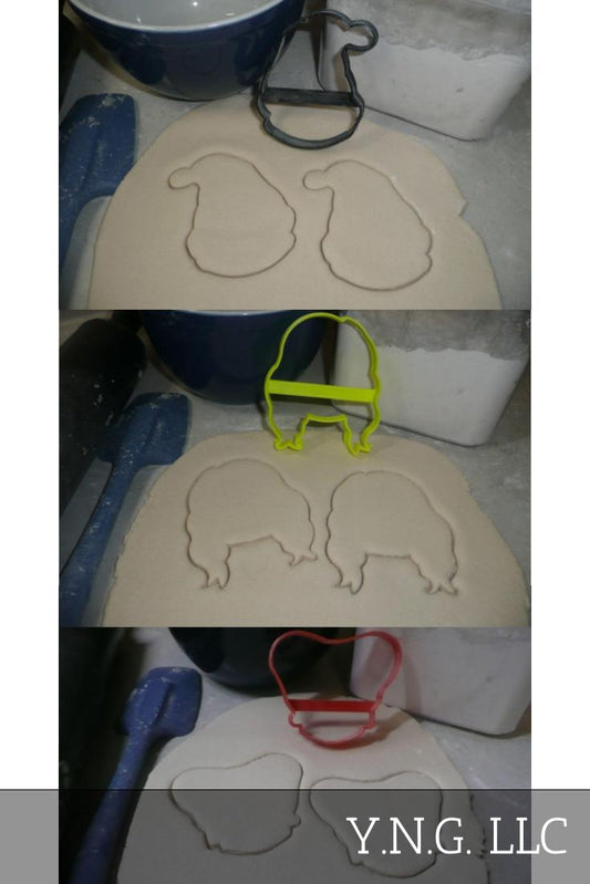 Hocus Pocus Sanderson Sisters Witches Faces Set Of 3 Cookie Cutters USA PR1380