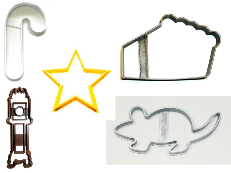 Nursery Rhymes Childrens Story Time Set of 5 Cookie Cutters USA PR1461