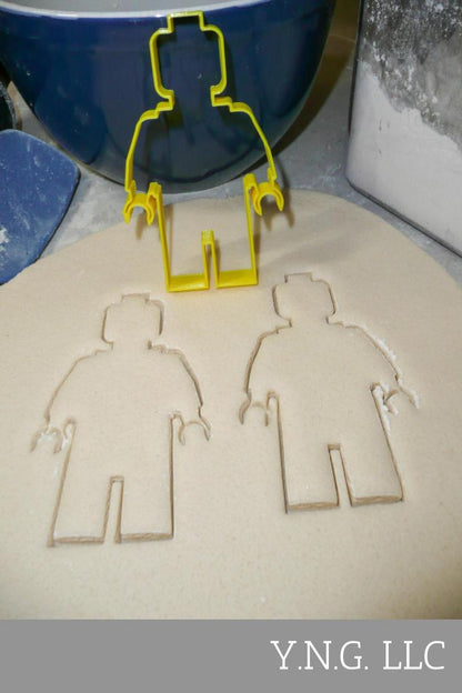 LEGO Compatible Person Building Block Character Cookie Cutter Made In USA PR450
