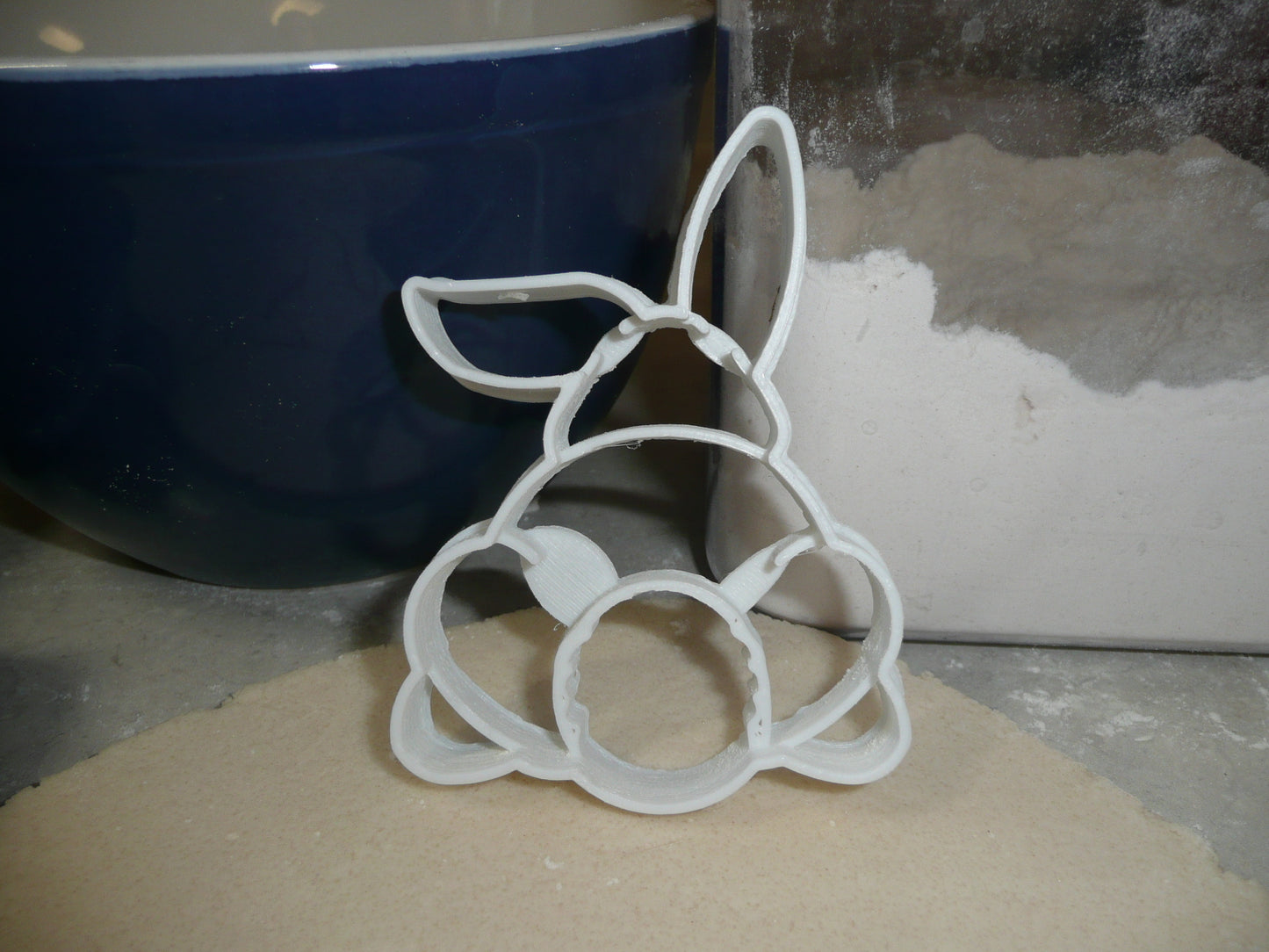 Easter Bunny Butt Back Spring Rabbit Cookie Cutter Made In USA PR2341