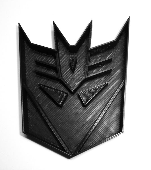 6x Decepticon Fondant Cutter or Cupcake Topper Size 1.75 Inch USA FD505