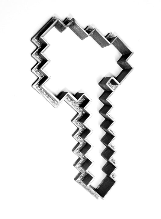 6x Minecraft Axe Fondant Cutter Cupcake Topper 1.75 IN USA FD514